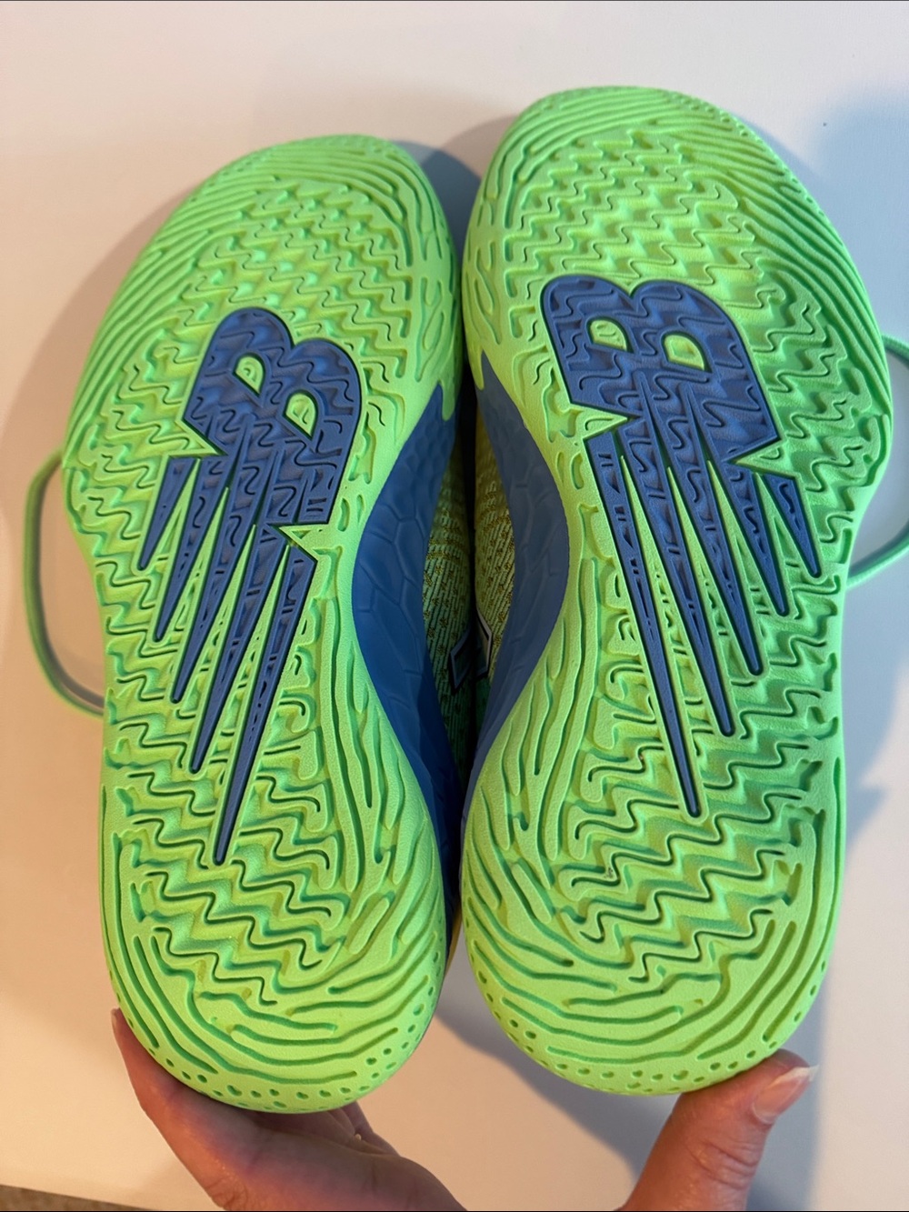New Balance Women’s Fresh Foam Lav Lime Green And Yellow Athletic Sneakers 10 View 3
